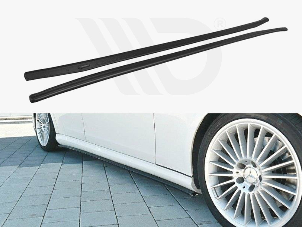 Side Skirts Diffusers Mercedes CLS C219 55AMG (2004-2006) - Wayside Performance 