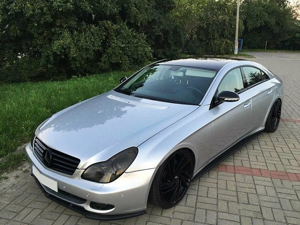 Front Splitter Mercedes CLS C219 Standard Bumper (2004-2008) - Wayside Performance 