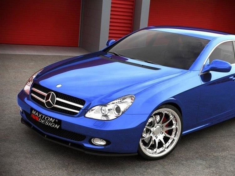 Front Splitter Mercedes CLS C219 Standard Bumper (2004-2008) - Wayside Performance 