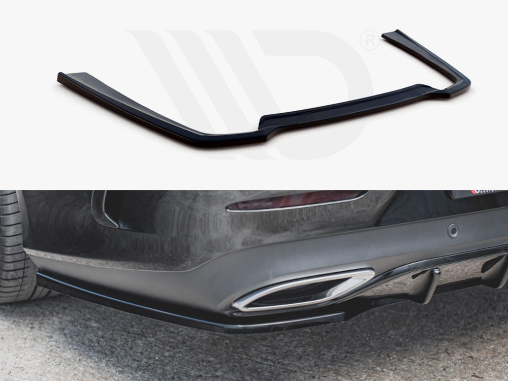 Central Rear Splitter Mercedes-Benz CLS AMG Line C257 (2018-2021) - Wayside Performance 