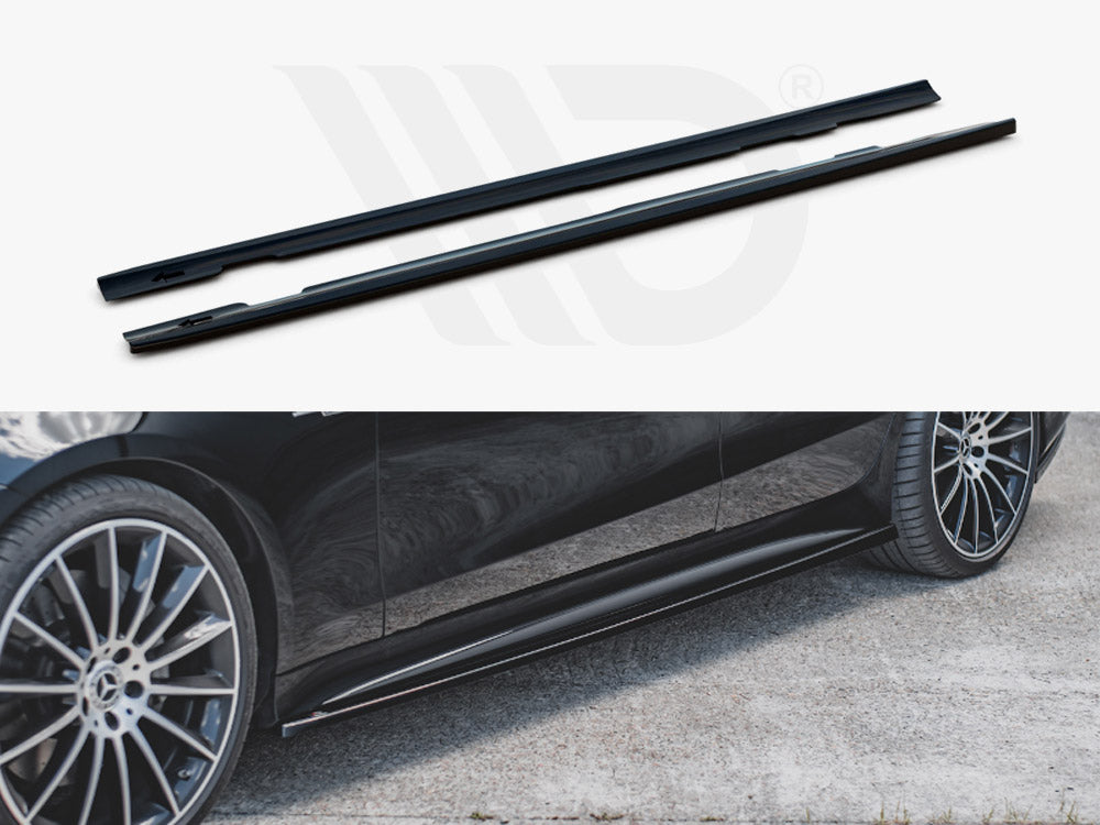 Side Skirts Splitters Mercedes-benz CLS AMG Line / 53AMG C257 (2018-2021) - Wayside Performance 