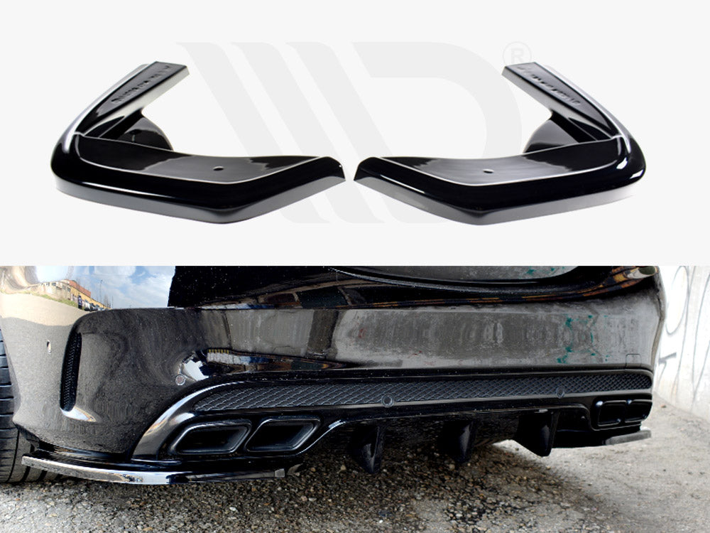 Rear Side Splitters Mercedes-AMG C 43 W205 - Wayside Performance 