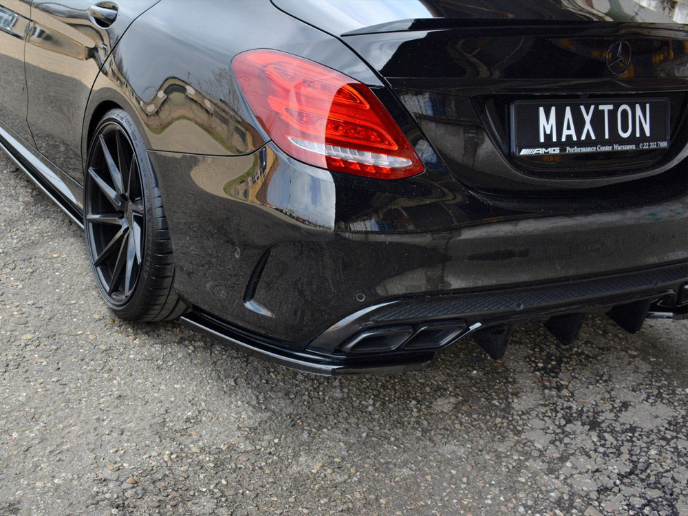 Rear Side Splitters Mercedes-AMG C 43 W205 - Wayside Performance 