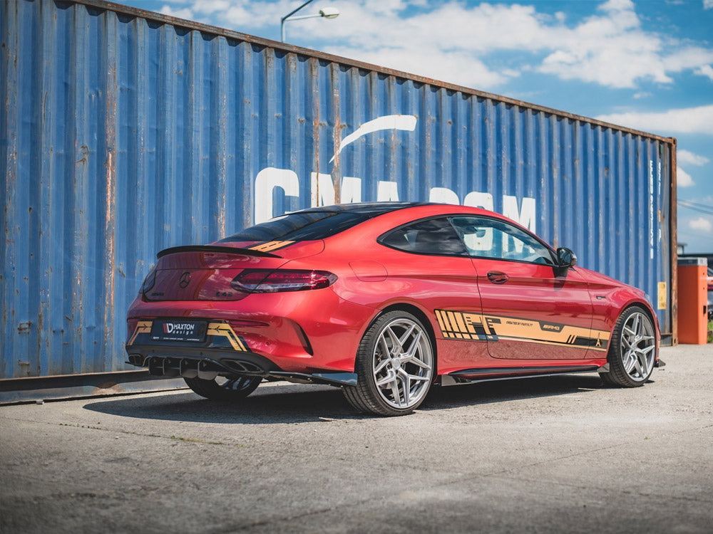 Street PRO Rear Diffuser Mercedes - AMG C43 Coupe C205 - Wayside Performance 