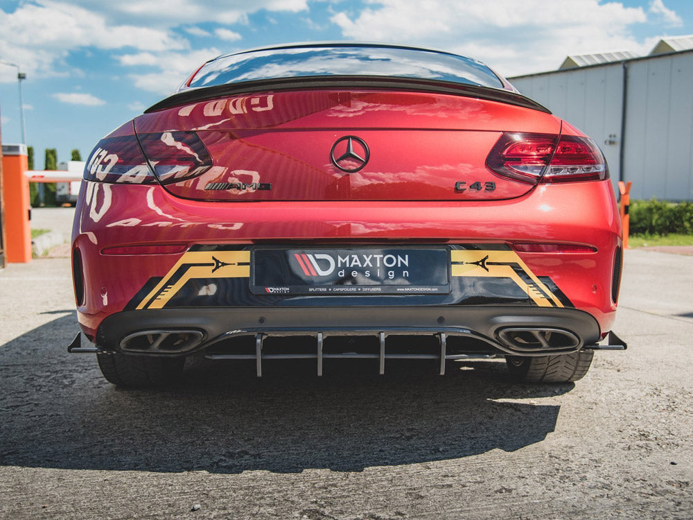 Street PRO Rear Diffuser Mercedes - AMG C43 Coupe C205 - Wayside Performance 