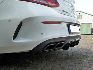 Rear Valance Mercedes C 205 63 AMG Coupe (2016-2018) - Wayside Performance 