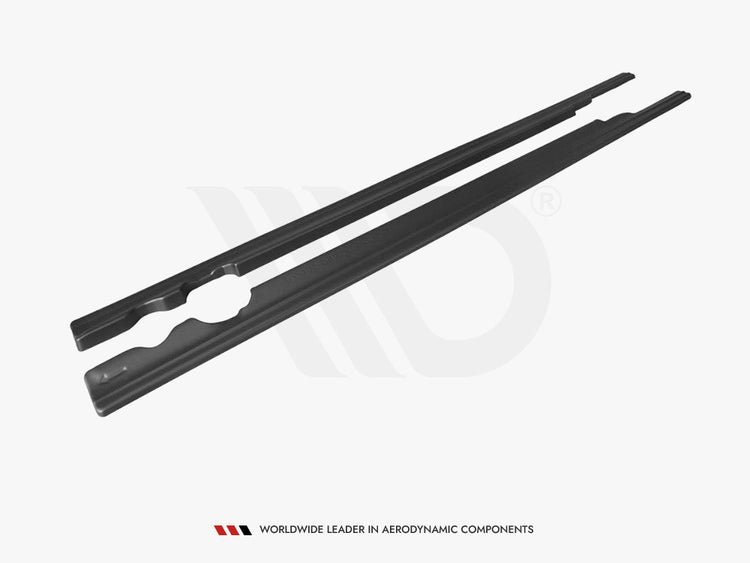 Side Skirts Diffusers V.1 Mercedes-AMG C63 Sedan / Estate W205 / S205 - Wayside Performance 