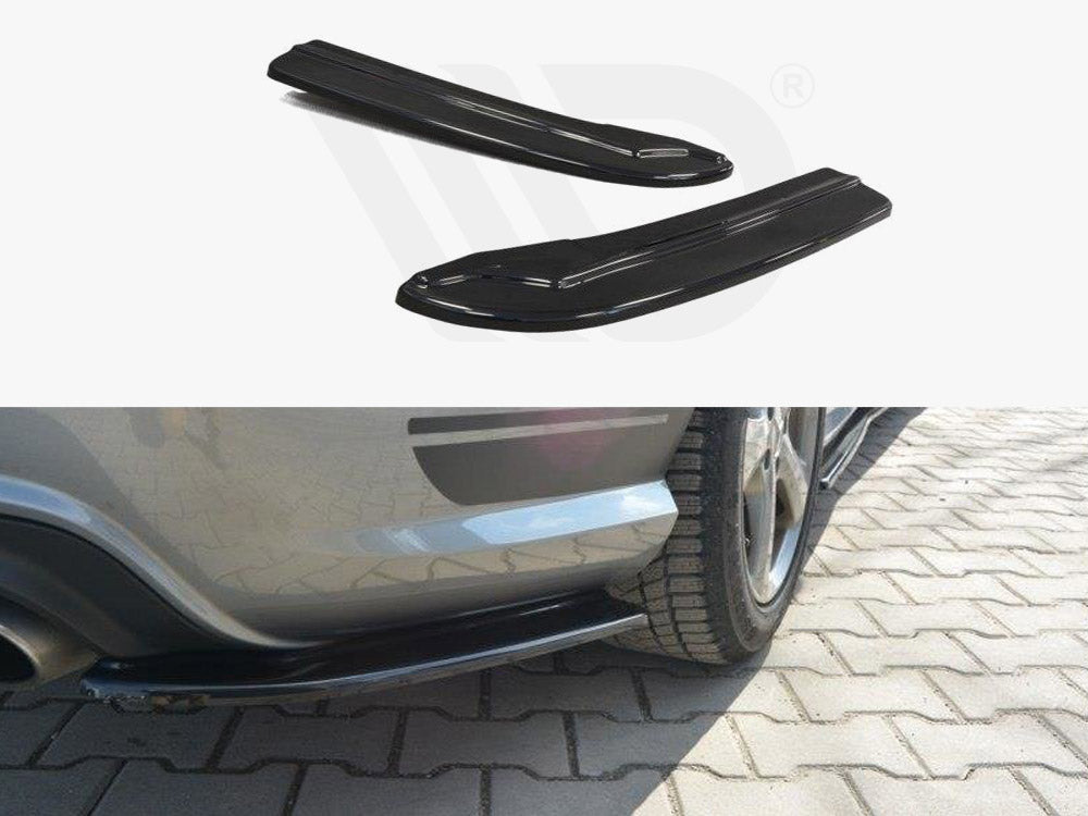 Rear Side Splitters Mercedes C W204 Amg-line (Facelift) / C63 AMG (2011-2014) - Wayside Performance 