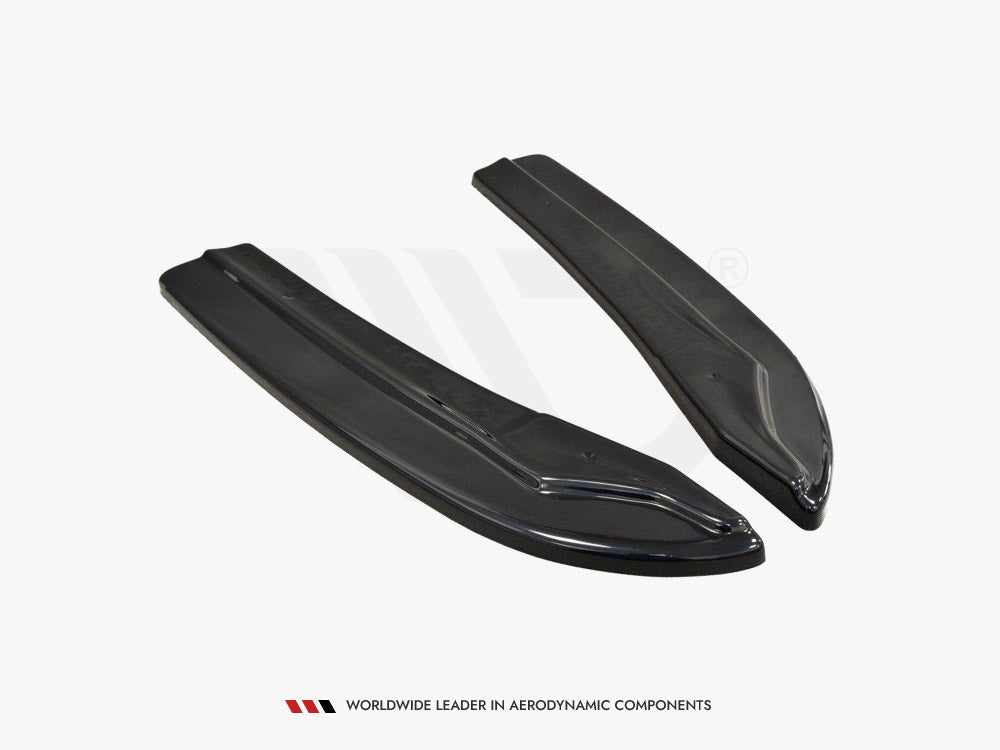 Rear Side Splitters Mercedes C W204 Amg-line (Facelift) / C63 AMG (2011-2014) - Wayside Performance 