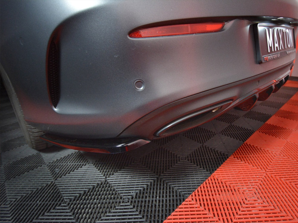 Rear Diffuser Mercedes C-Class W205 Coupe AMG-Line (2015-2018) - Wayside Performance 