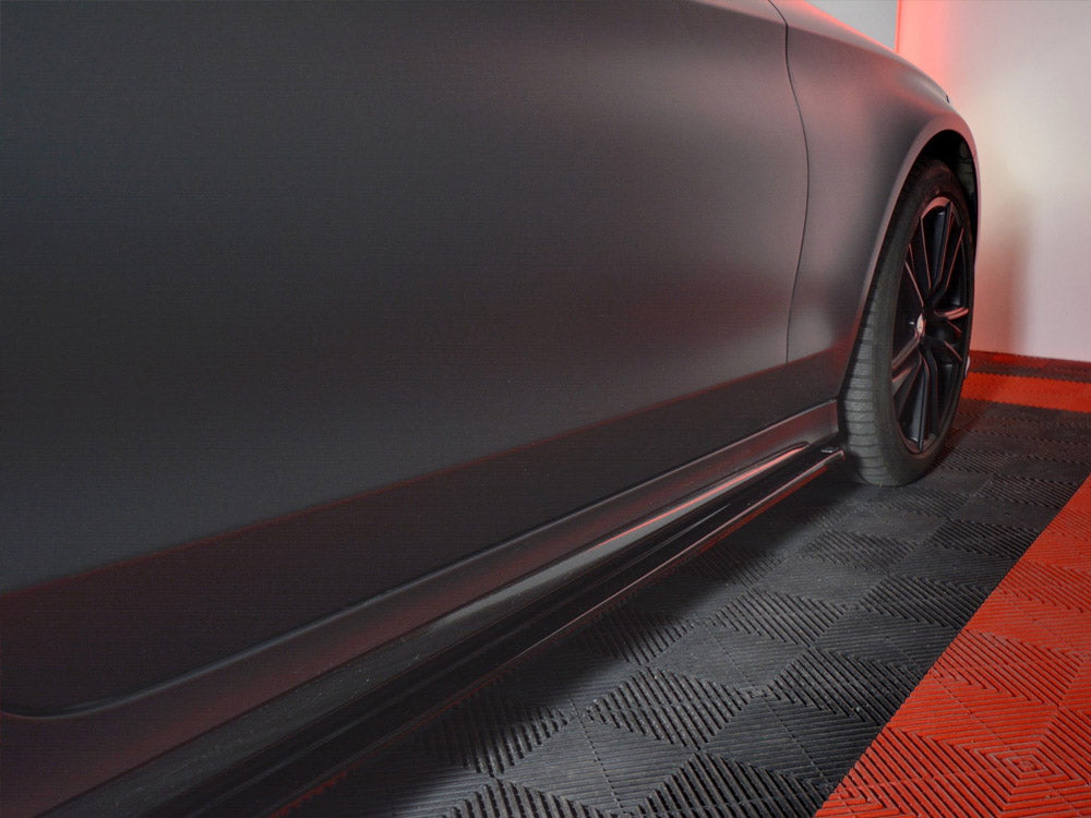 Side Skirts Splitters Mercedes C-class W205 Coupe Amg-line (2015-2018) - Wayside Performance 