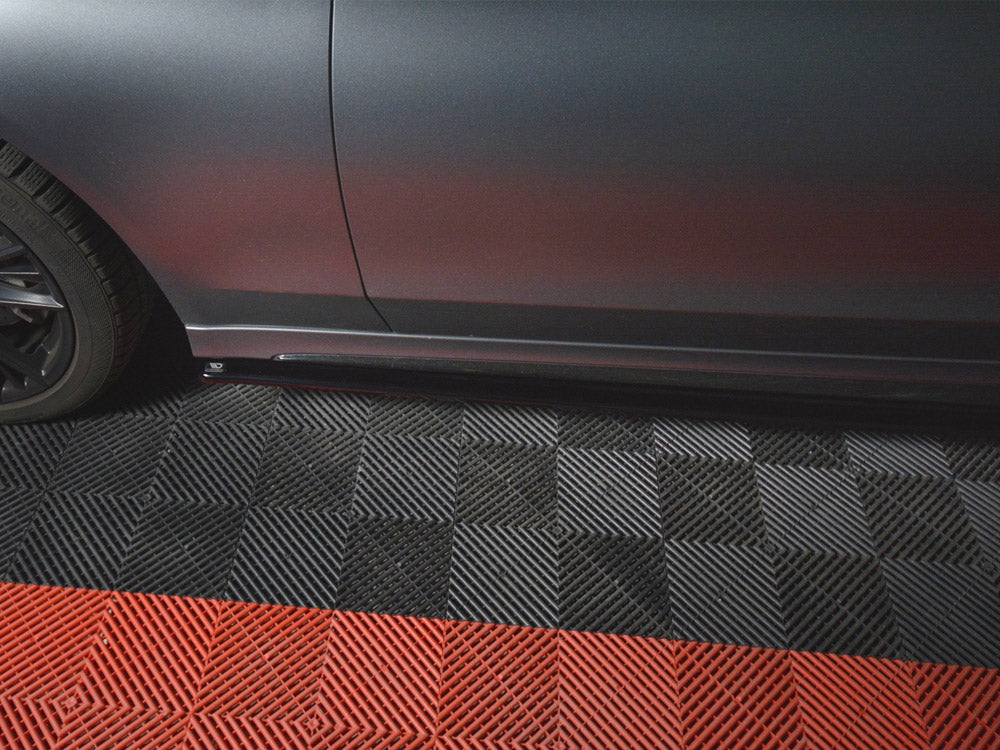 Side Skirts Splitters Mercedes C-class W205 Coupe Amg-line (2015-2018) - Wayside Performance 