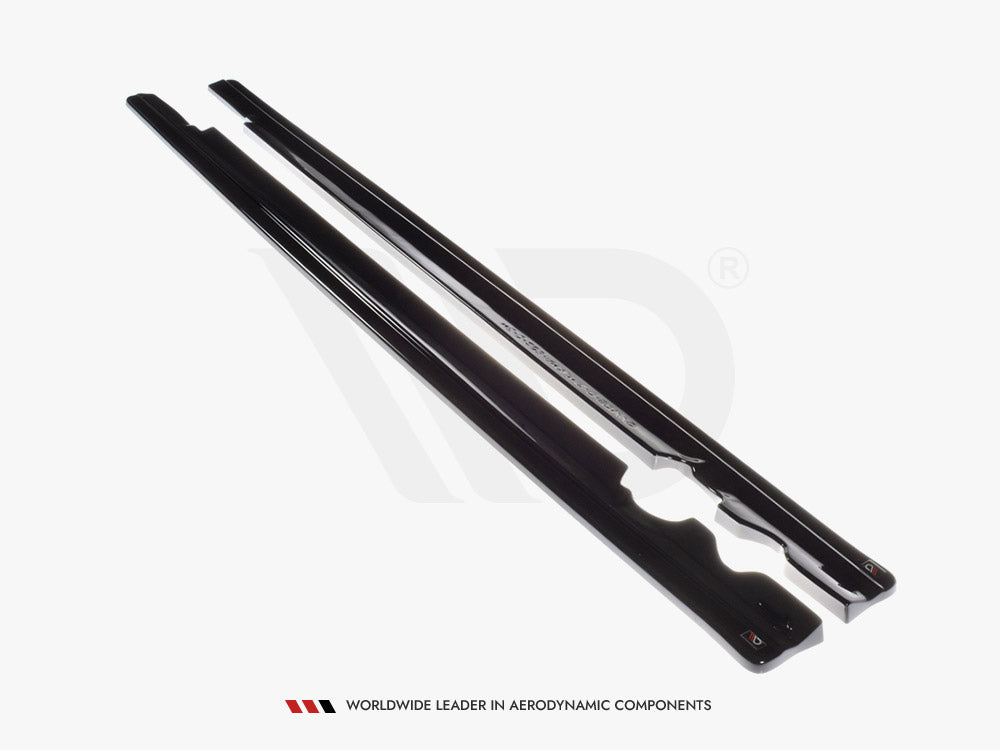 Side Skirts Splitters Mercedes C-class W205 Coupe Amg-line (2015-2018) - Wayside Performance 