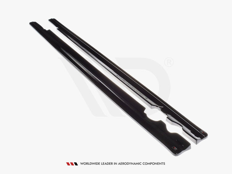 Side Skirts Splitters Mercedes C-class W205 Coupe Amg-line (2015-2018) - Wayside Performance 