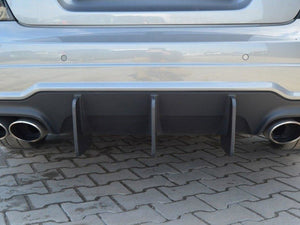 Rear Diffuser V.1 Mercedes C W204 Amg-line (Facelift) - Wayside Performance 