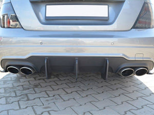 Rear Diffuser V.2 Mercedes C W204 Amg-line (Facelift) (2011-2014) - Wayside Performance 