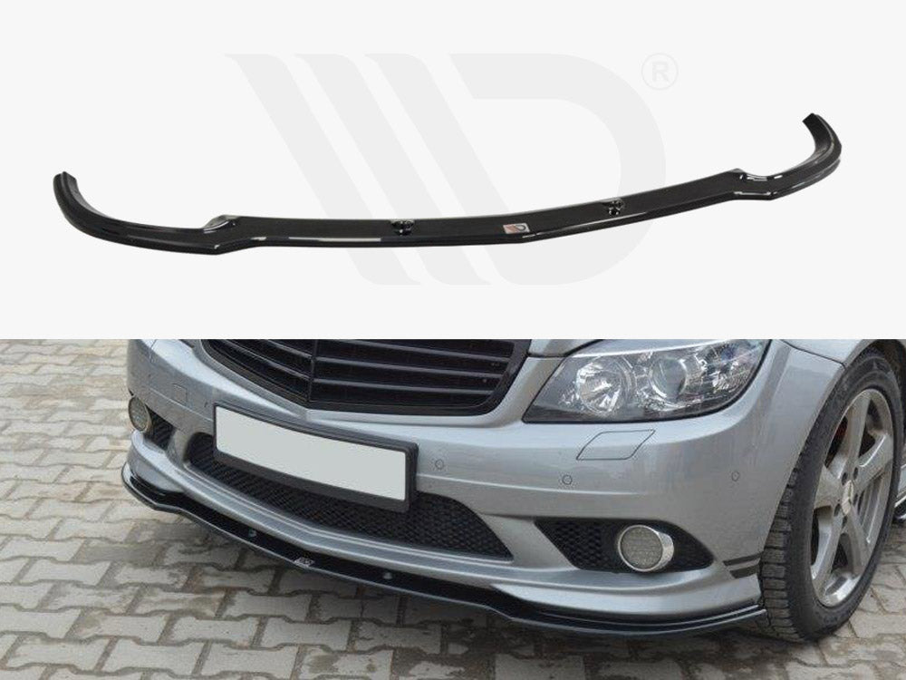 Front Splitter Mercedes C W204 Amg-line (Preface) - Wayside Performance 