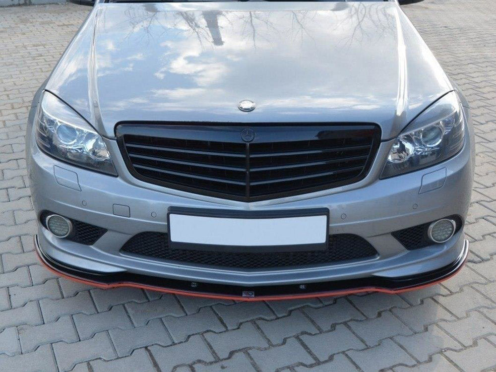Front Splitter Mercedes C W204 Amg-line (Preface) - Wayside Performance 