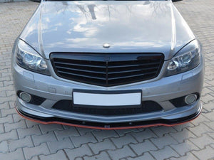Front Splitter Mercedes C W204 Amg-line (Preface) - Wayside Performance 