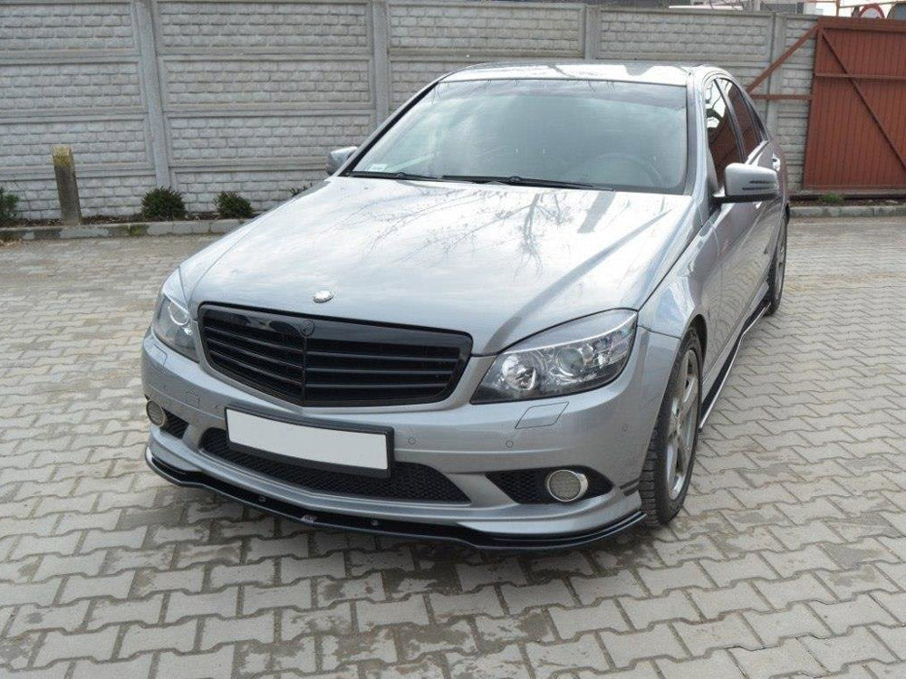 Front Splitter Mercedes C W204 Amg-line (Preface) - Wayside Performance 