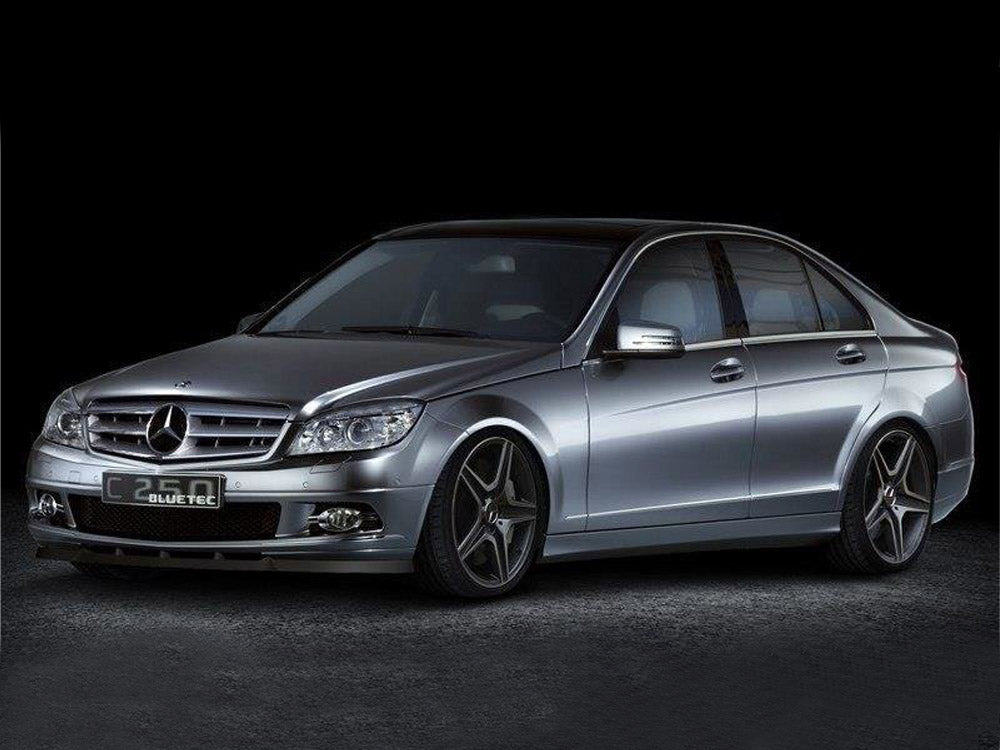 Front Splitter Mercedes C-class W204 Preface - Wayside Performance 