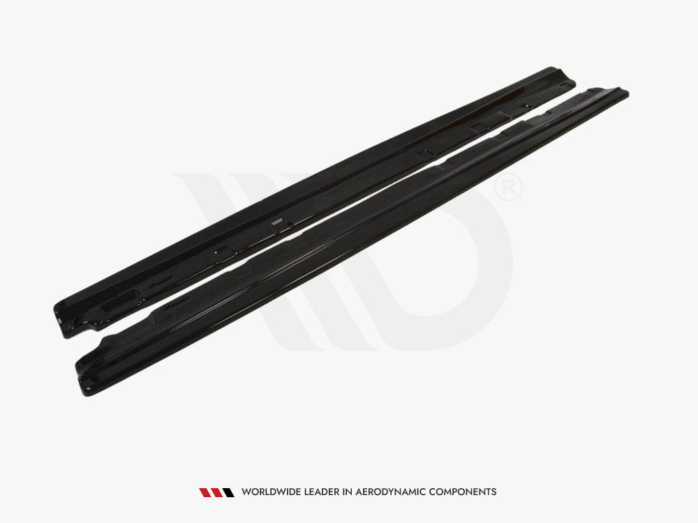 Side Skirts Diffusers Mercedes C-class W204 (Facelift) Standard (Saloon) 2010-2015 - Wayside Performance 