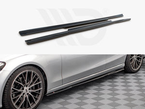 Side Skirts Diffusers Mercedes C W205 (2014-2018) - Wayside Performance 
