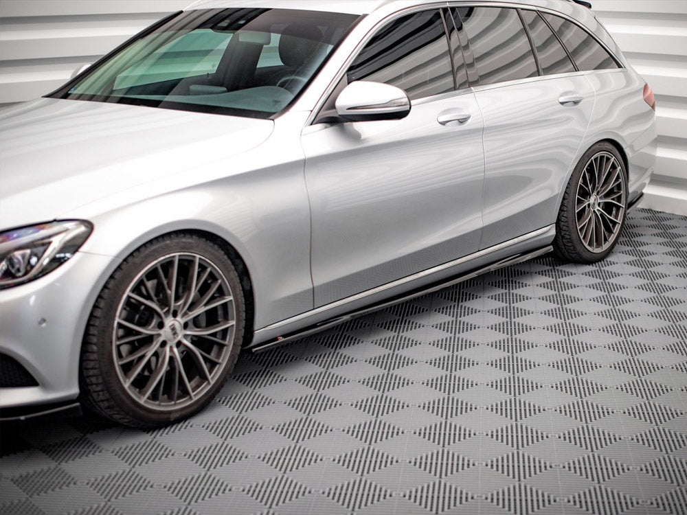 Side Skirts Diffusers Mercedes C W205 (2014-2018) - Wayside Performance 