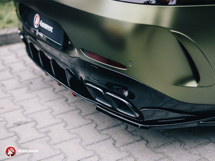 Rear Side Splitters Mercedes AMG GT 63S 4-door Coupe (2018-) - Wayside Performance 