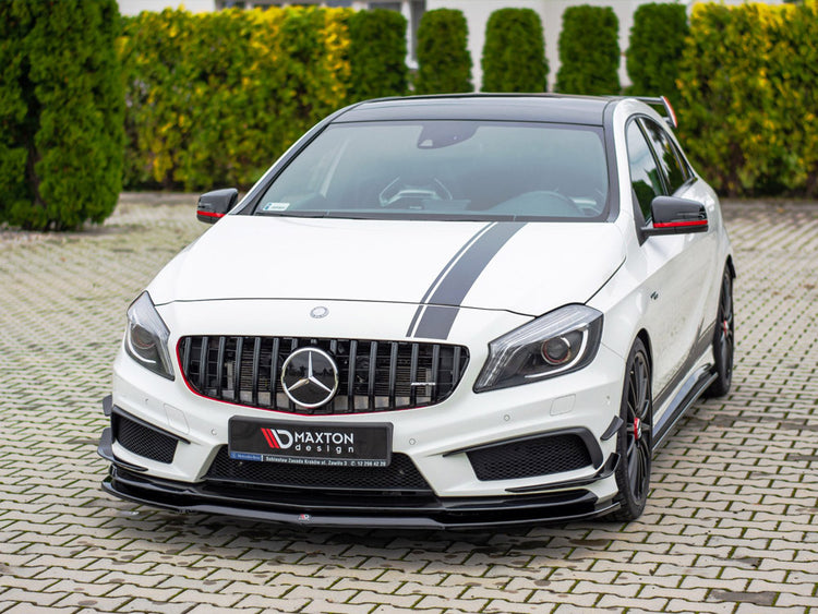 Front Splitter Mercedes A45 AMG W176 - Wayside Performance 