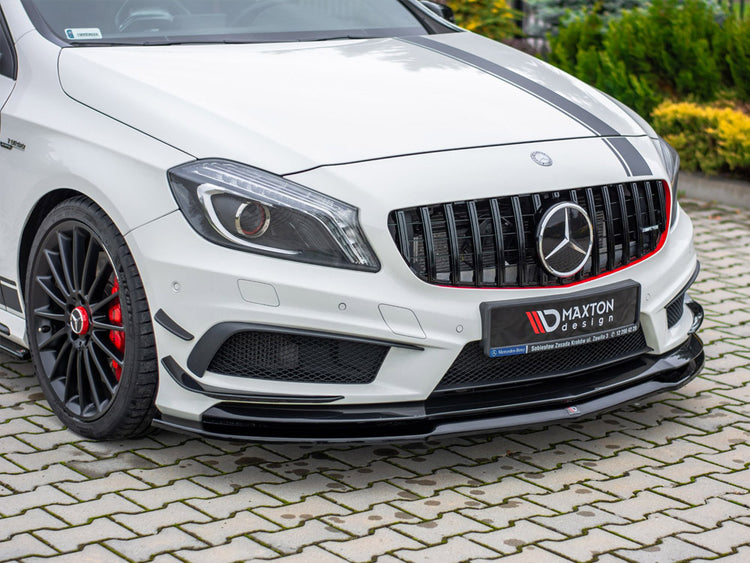 Front Splitter Mercedes A45 AMG W176 - Wayside Performance 