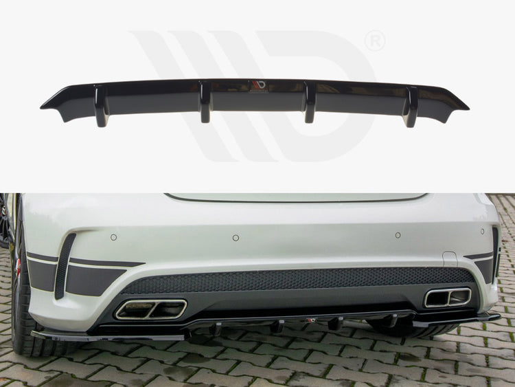 Rear Valance Mercedes A45 AMG W176 (2013-2015) - Wayside Performance 