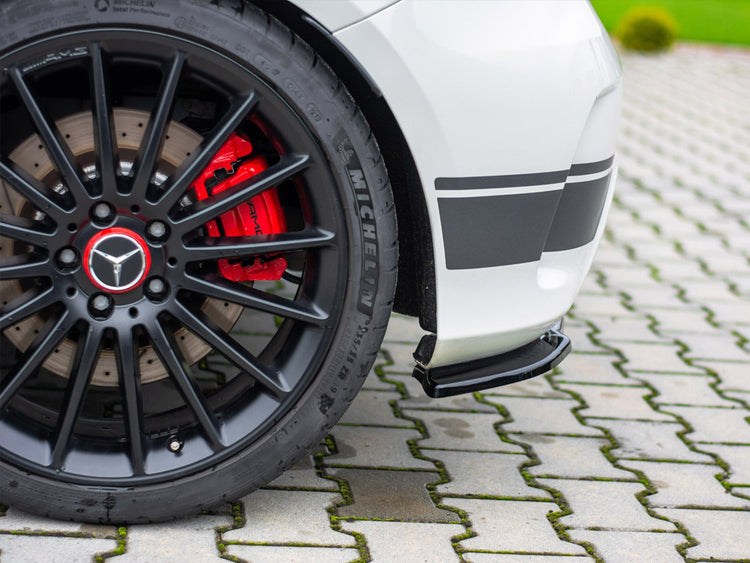 Rear Side Splitters Mercedes A45 AMG W176 (2013-2015) - Wayside Performance 