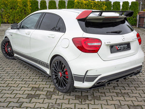 Rear Side Splitters Mercedes A45 AMG W176 (2013-2015) - Wayside Performance 