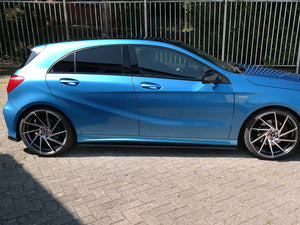 Side Skirts Splitters Mercedes A-class W176 Amg-line Pre-facelift (2013-2015) - Wayside Performance 