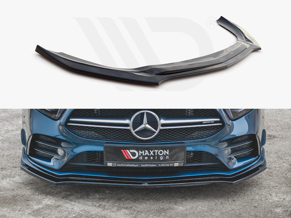 Front Splitter V.2 Mercedes A35 AMG AERO W177 - Wayside Performance 
