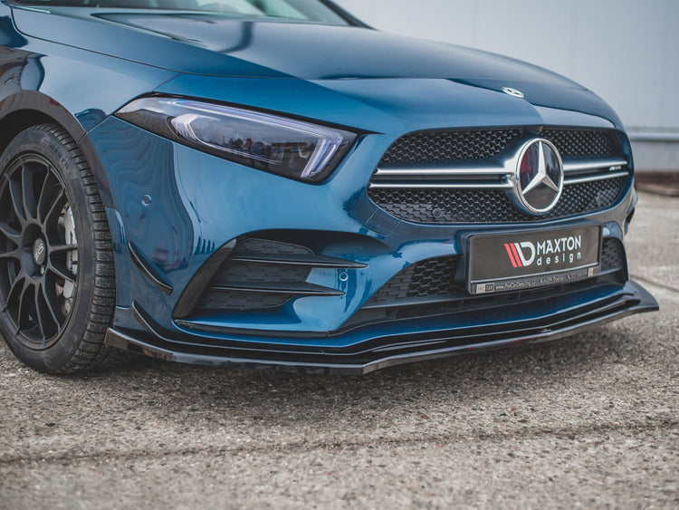 Front Splitter V.2 Mercedes A35 AMG AERO W177 - Wayside Performance 