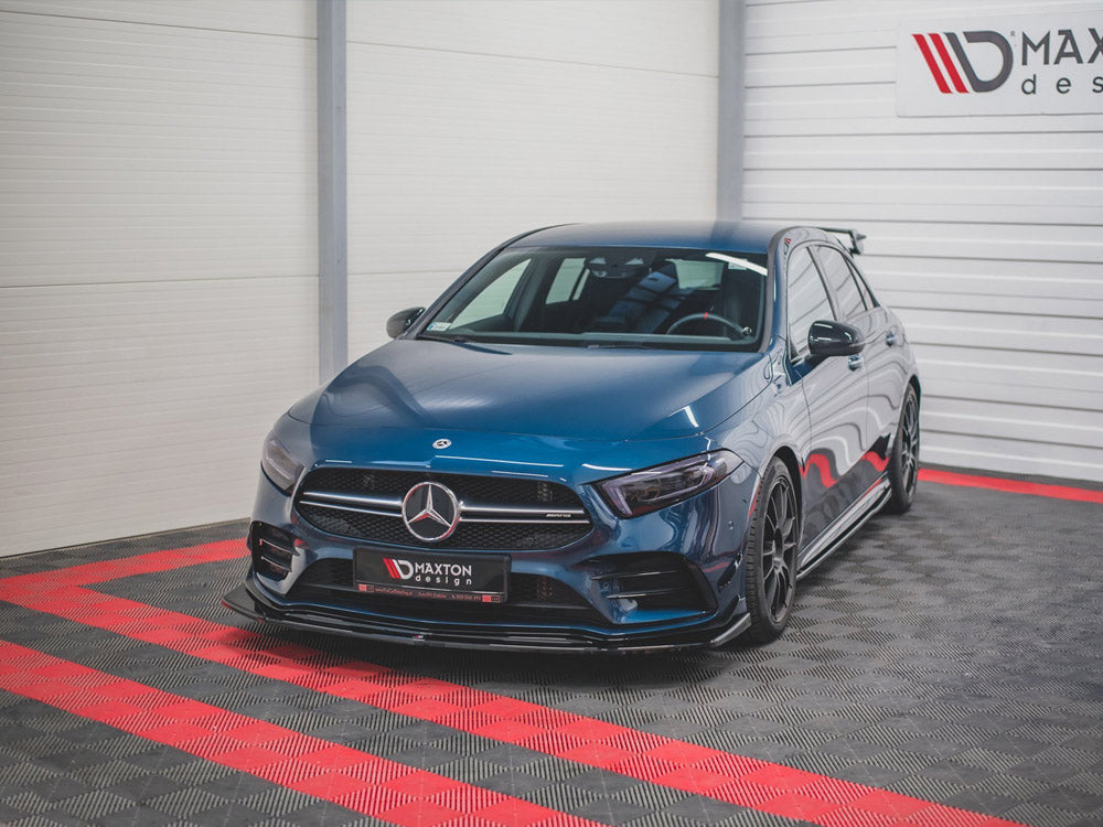 Front Splitter V.3 Mercedes A35 AMG AERO W177 - Wayside Performance 