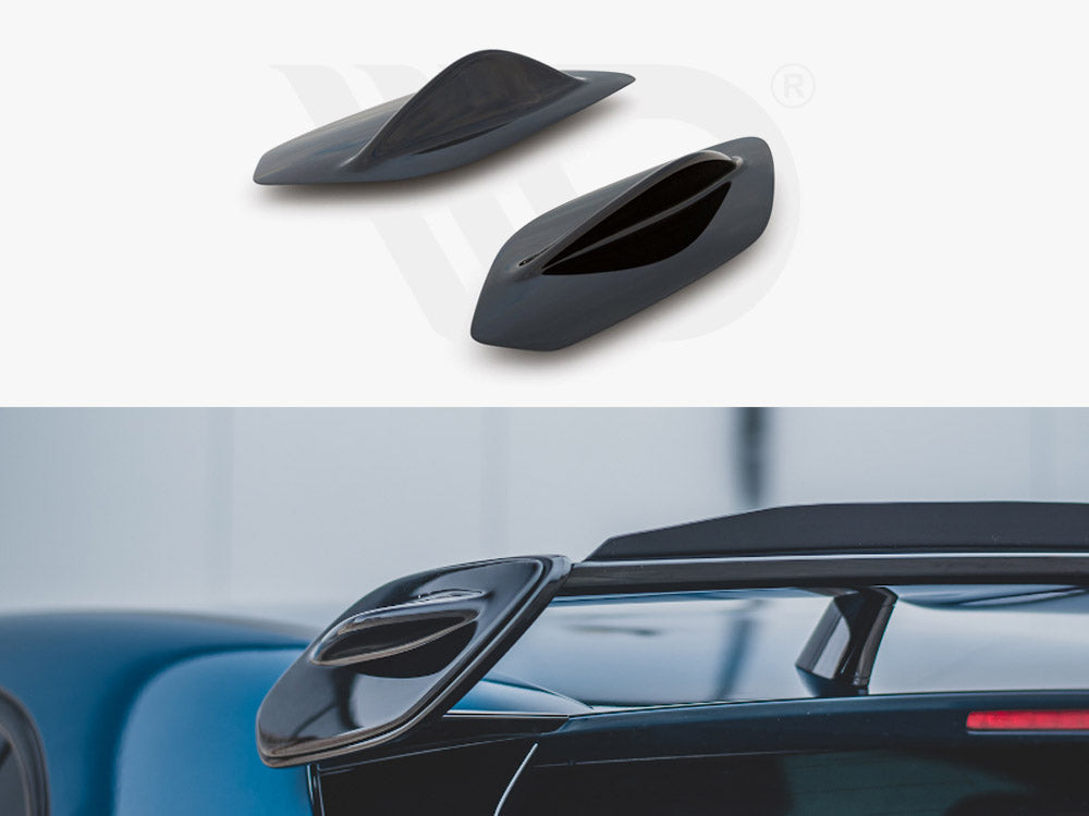 Spoiler Side Extensions Mercedes A35 AMG Hatchback W177 - Wayside Performance 