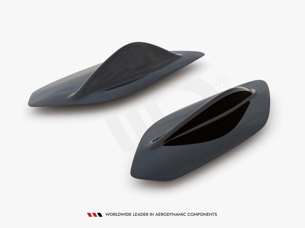 Spoiler Side Extensions Mercedes A35 AMG Hatchback W177 - Wayside Performance 