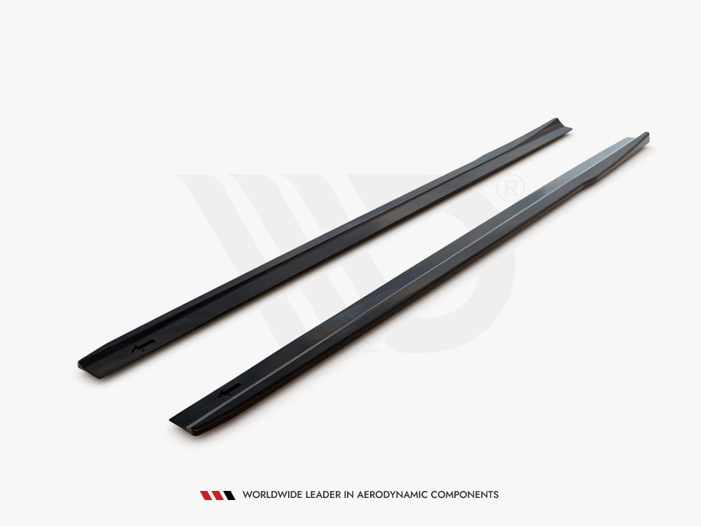 Side Skirts Diffusers V.1 Mercedes A35 AMG / AMG-Line W177 - Wayside Performance 