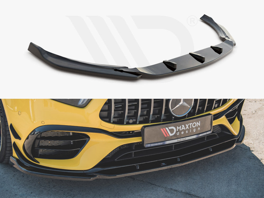 Front Splitter V.2 Mercedes AMG A 45 S Aero Pack W177 - Wayside Performance 