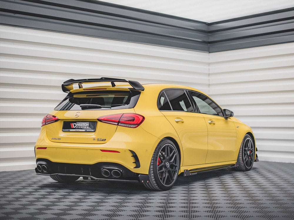 Central Rear Splitter + Flaps Mercedes AMG A 45 S Aero Pack W177 - Wayside Performance 