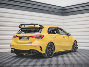 Central Rear Splitter + Flaps Mercedes AMG A 45 S Aero Pack W177 - Wayside Performance 