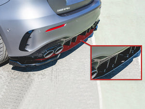 Central Rear Splitter + Flaps Mercedes AMG A 45 S Aero Pack W177 - Wayside Performance 