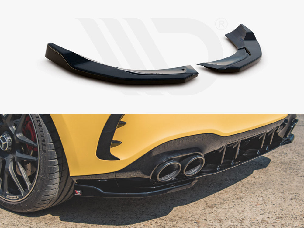 Rear Side Splitters V.1 Mercedes AMG A 45 S Aero Pack W177 - Wayside Performance 