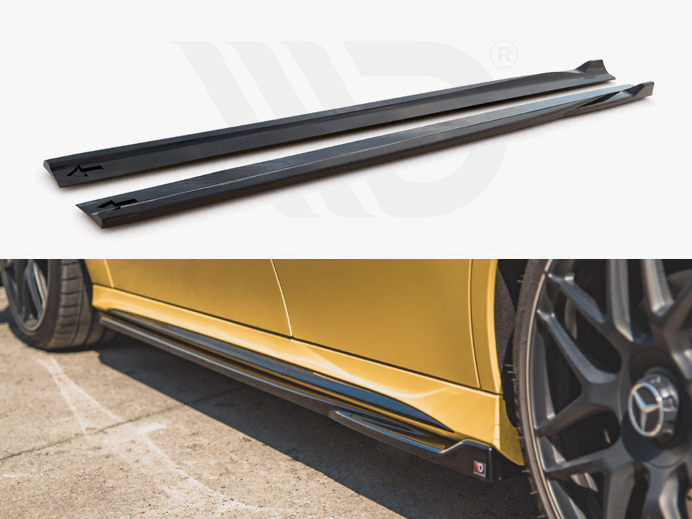 Side Skirts Diffusers Mercedes-amg A45 S W177 (2019-) - Wayside Performance 
