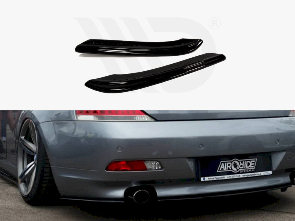 Rear Side Splitters BMW 6 E63 / E64 (Preface Model) - Wayside Performance 