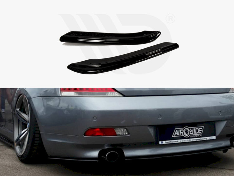 Rear Side Splitters BMW 6 E63 / E64 (Preface Model) - Wayside Performance 
