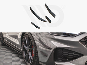 Front Bumper Wings (Canards) Hyundai I30 N Hatchback/fastback MK3 Facelift (2020-) - Wayside Performance 